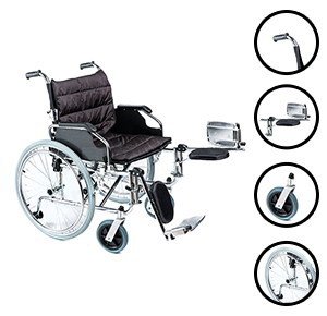 Le Grand Wheelchair, Wide Seat, to 125kg
